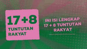 17+8 Tuntutan Rakyat