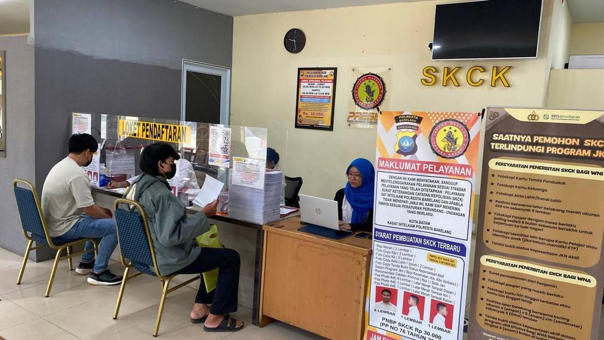 Pelayanan SKCK di Kantor Polisi